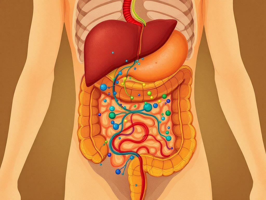 THC metabolism through human digestive system