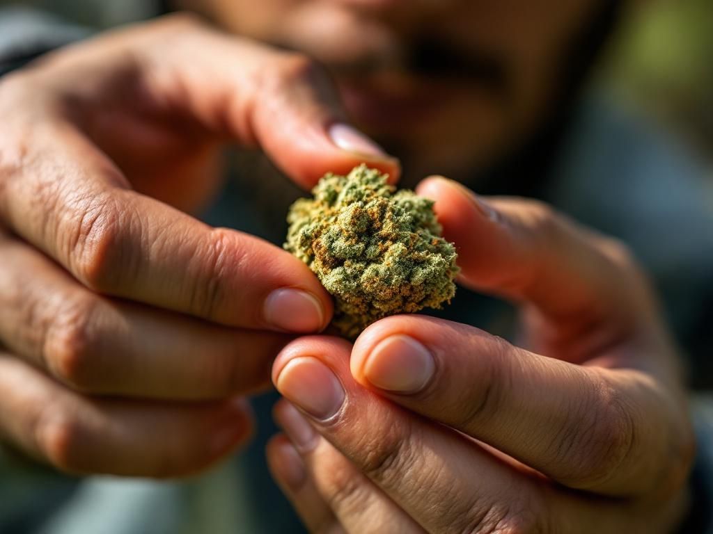 Examining cannabis flower for quality and potency
