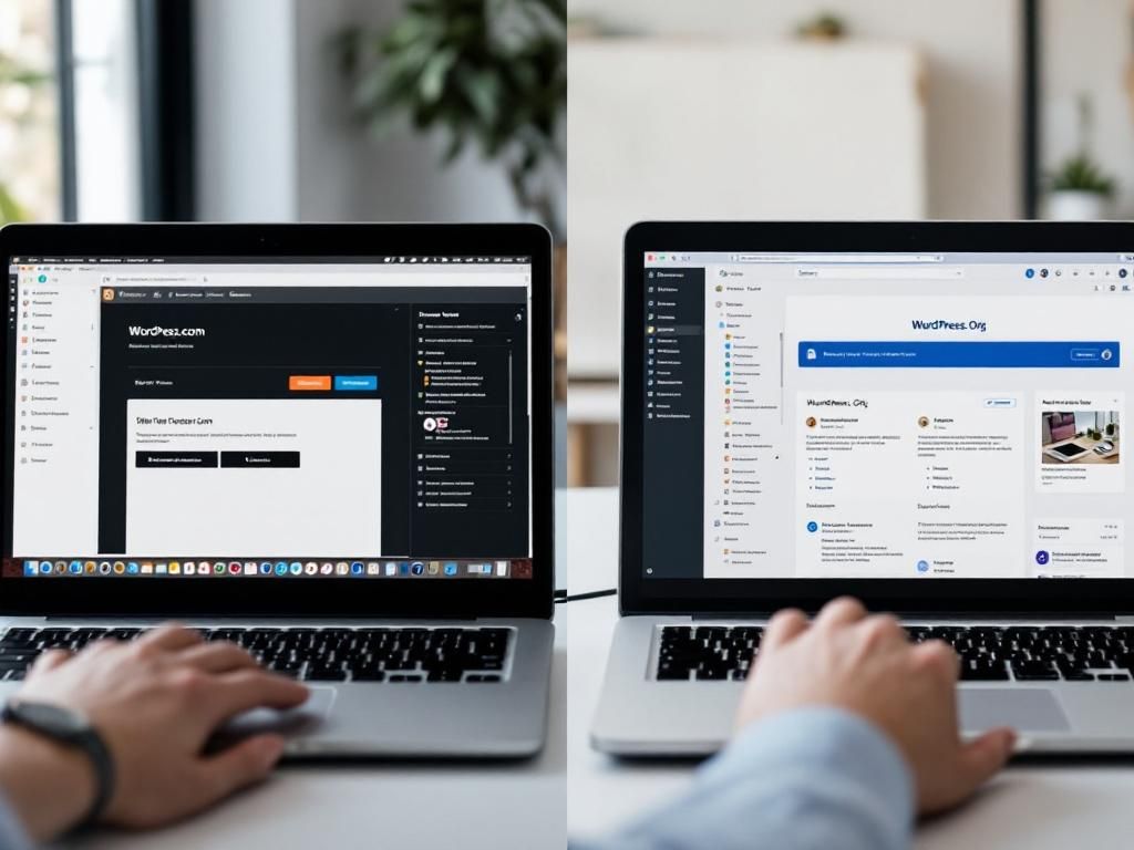 WordPress.com versus WordPress.org platform comparison