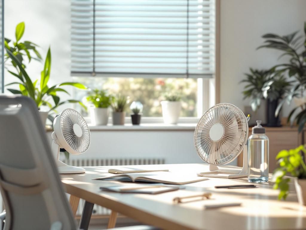 Office with menopause-friendly accommodations