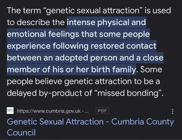 genetic sexual attraction