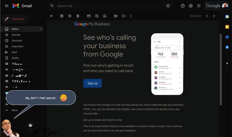 Google call history invite