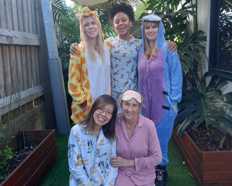 Our early childhood educators ready for Early Childhood Educators' Day dress up in their PJ's to raise awareness for Pyjama Day and support, advocate and inspirer children's wellbeing.