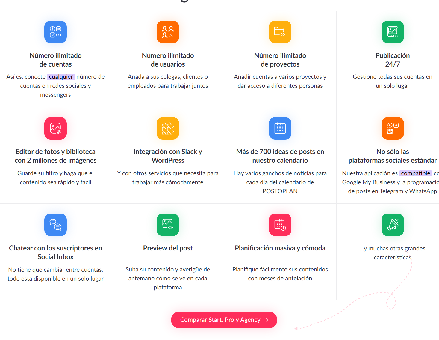 Postoplan: programador de contenido para tus redes sociales 3 Postoplan
