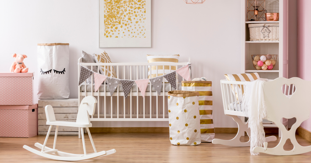 sanitizing the nursery 