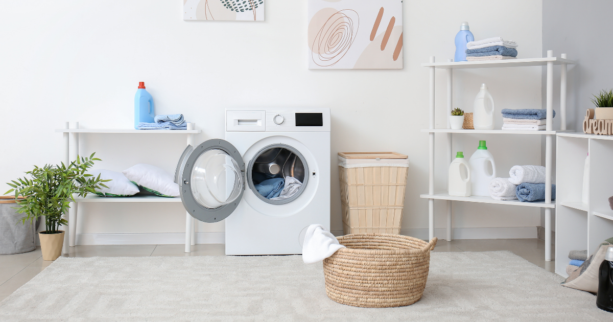 laundry room organization