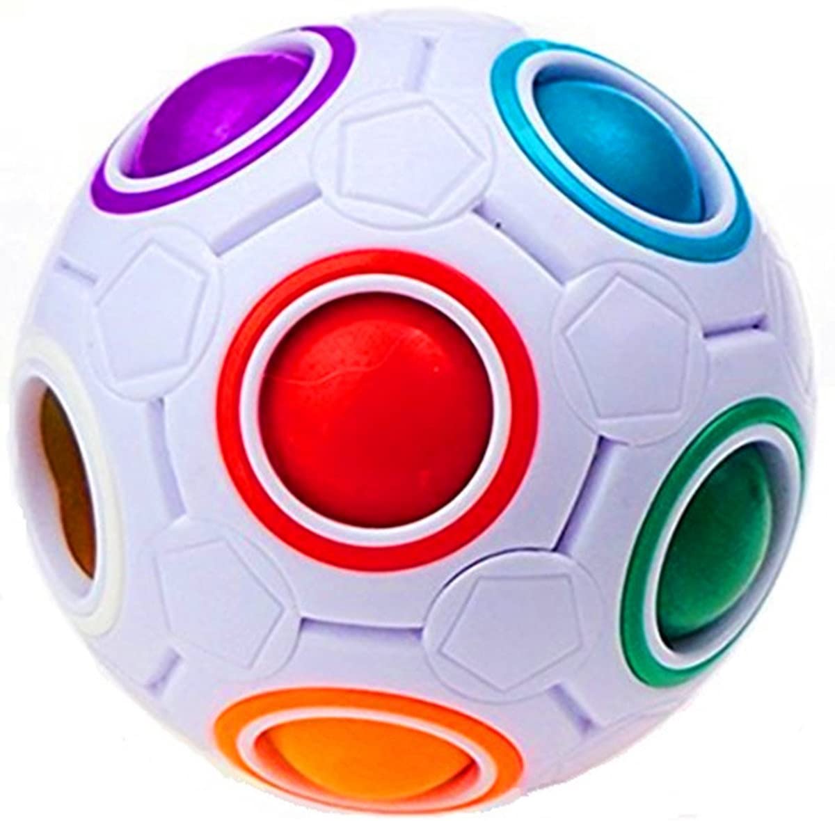 rainbow fidget ball