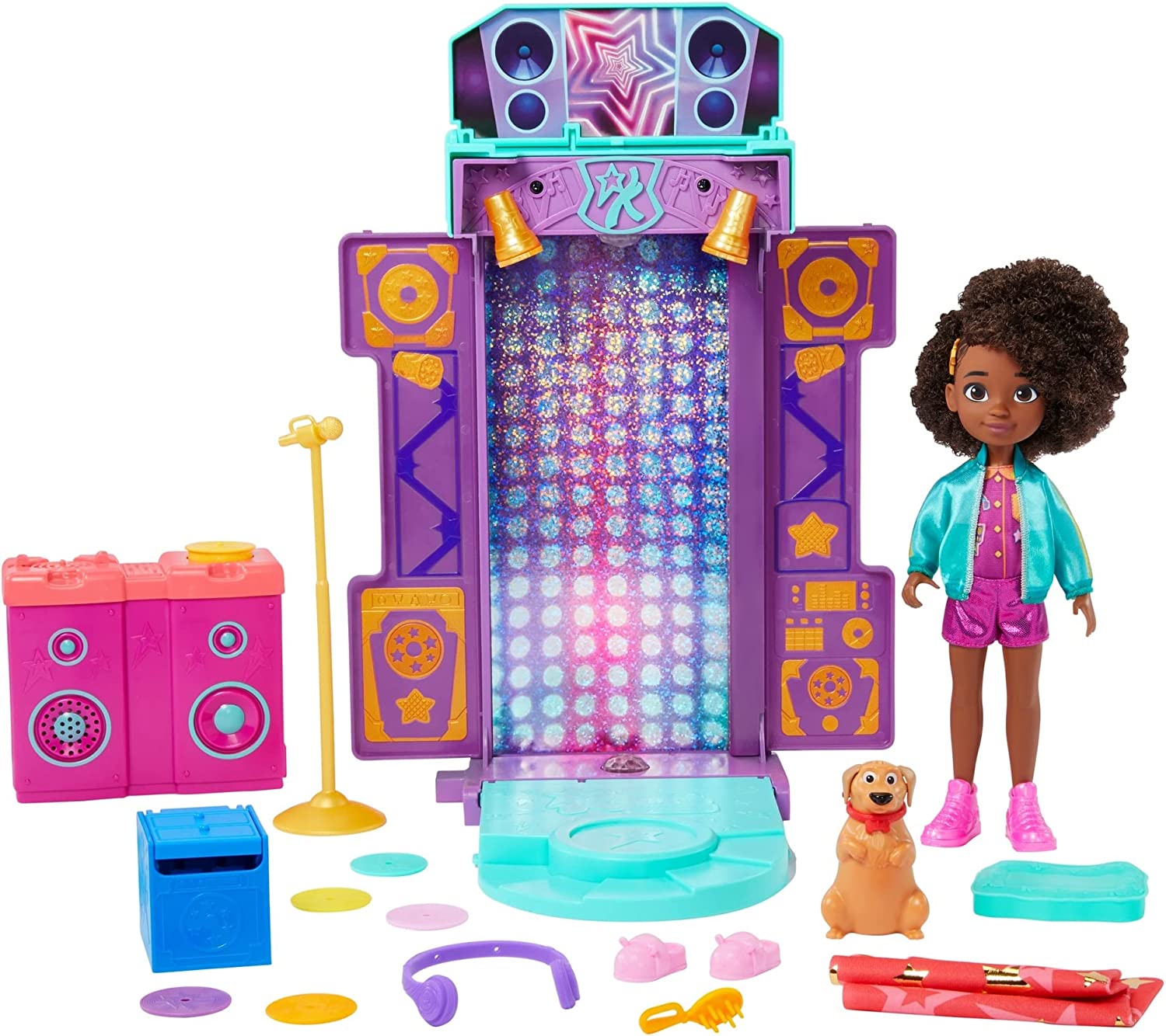 MATTEL ​Karma's World Transforming Musical Star Stage Playset