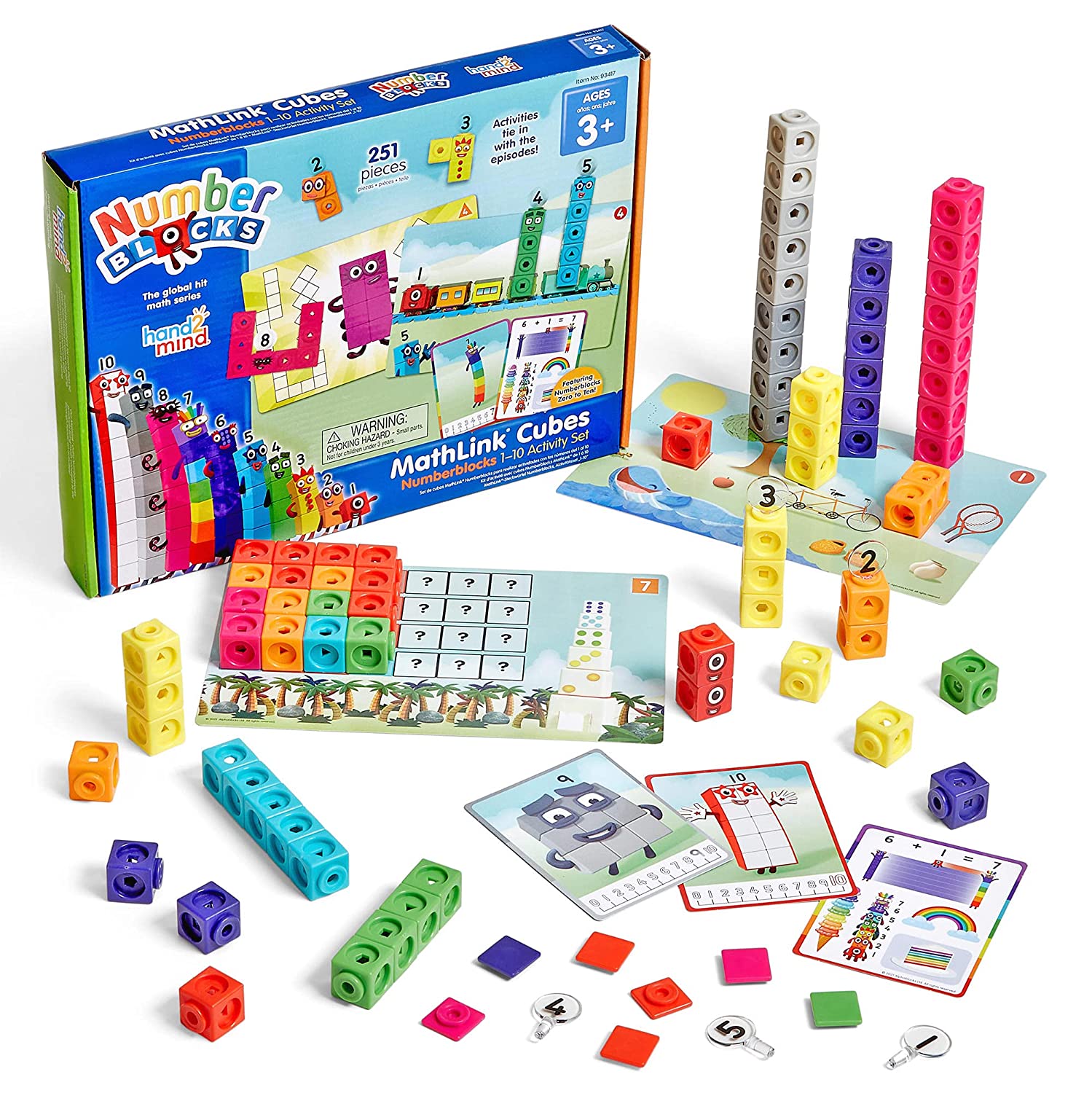 HAND2MIND Numberblocks 1-10 Activity Set