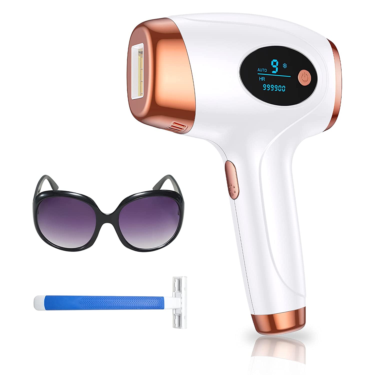  Laser Hair Removal Epilator With 999k Flashes