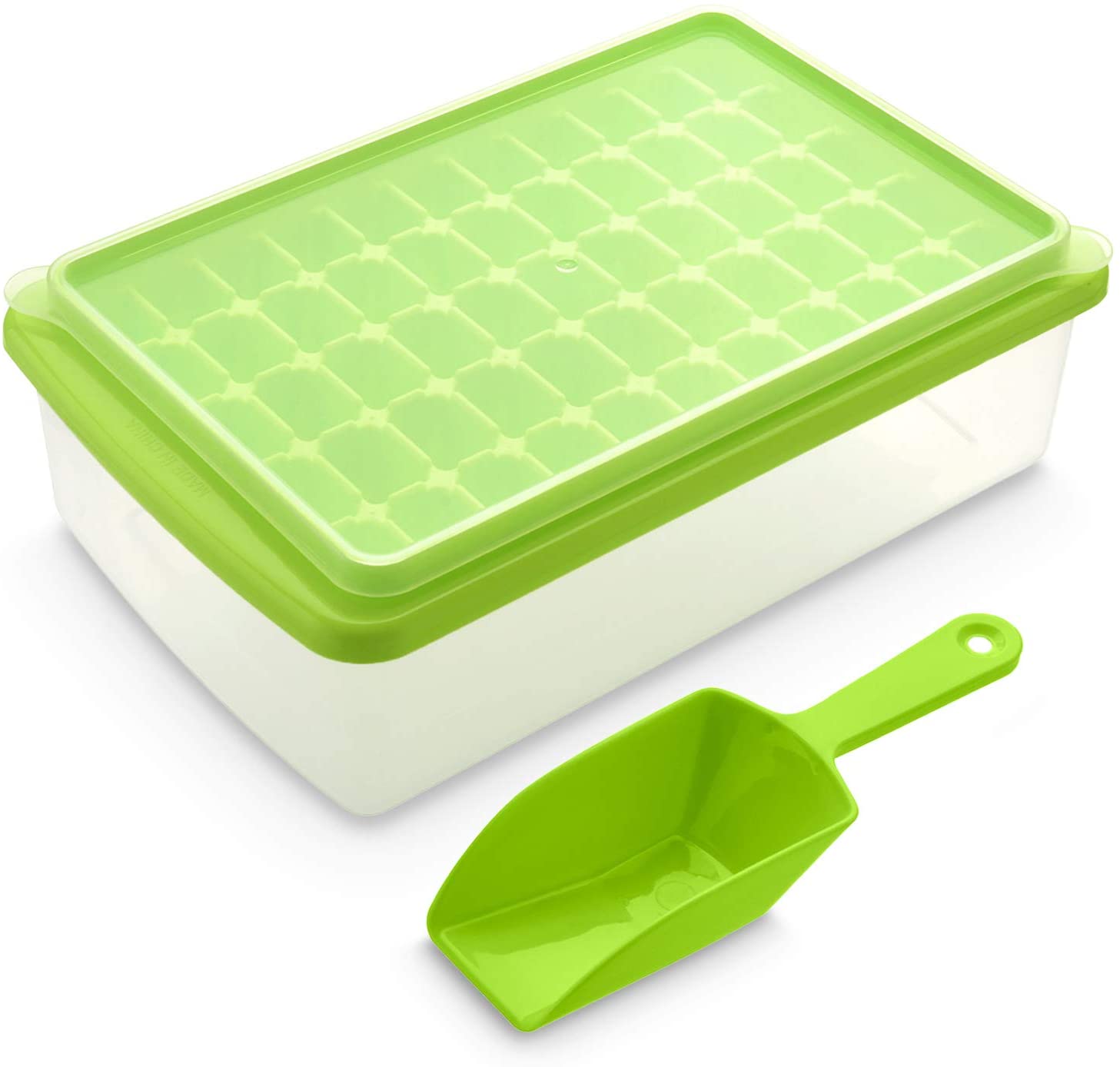 Ice Cube Tray With Lid and Bin