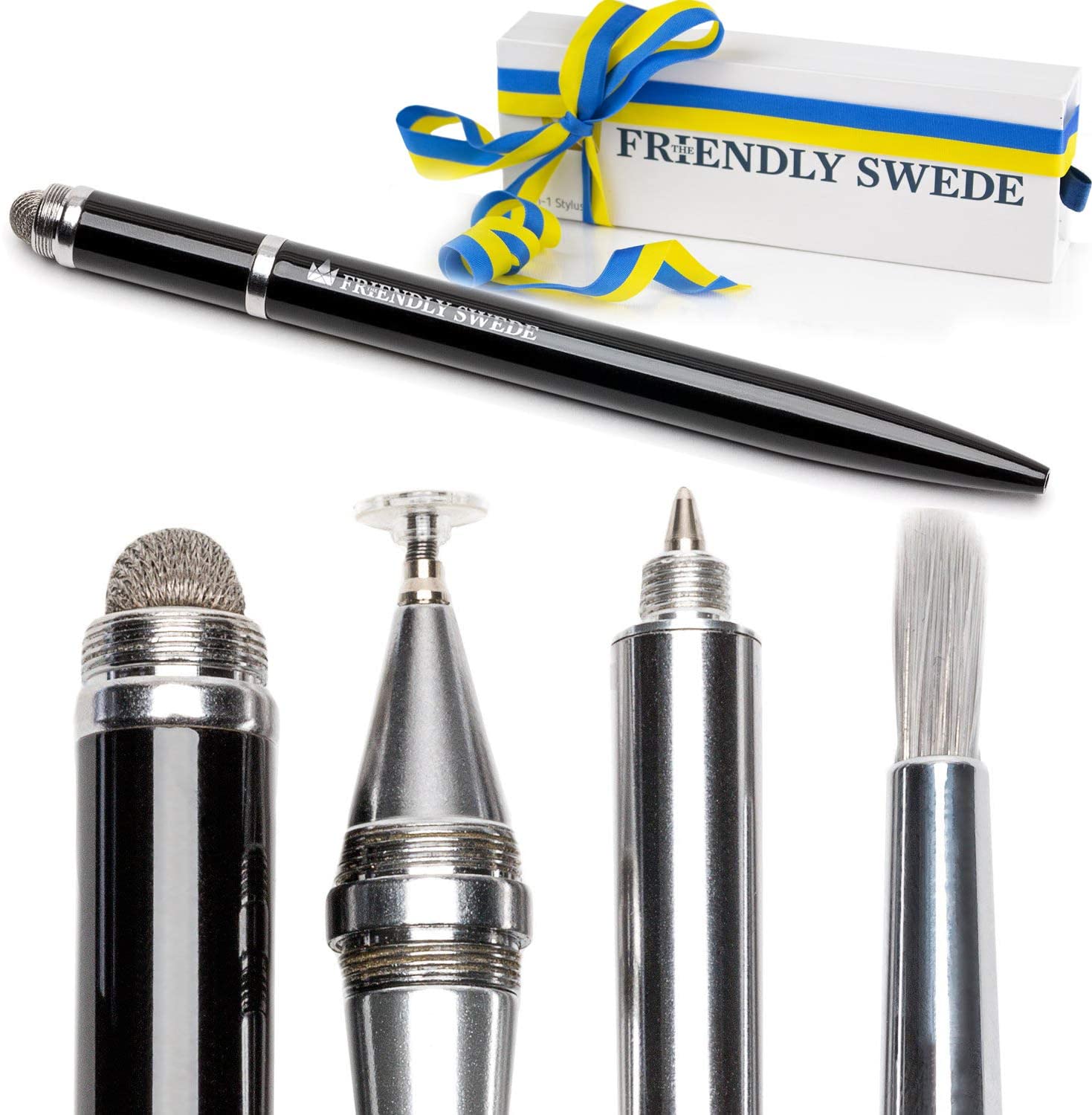 The Friendly Swede 4-in-1 Stylus Pen