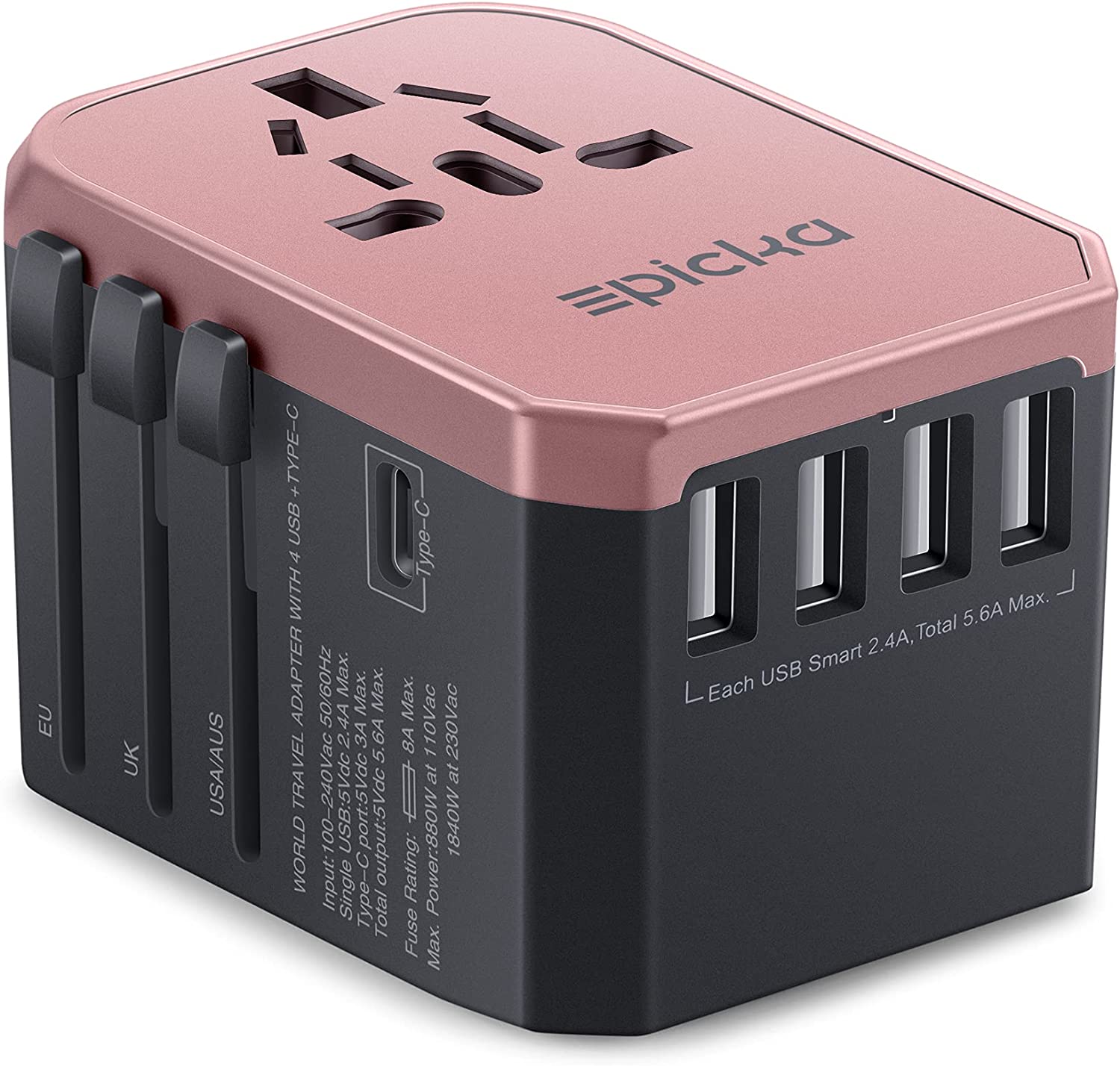 All-in-one Worldwide Travel Adapter