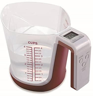 Digital Kitchen Scale and Measuring Cup