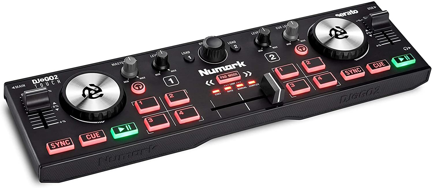 Numark DJ2GO2 Touch Pocket DJ Controller