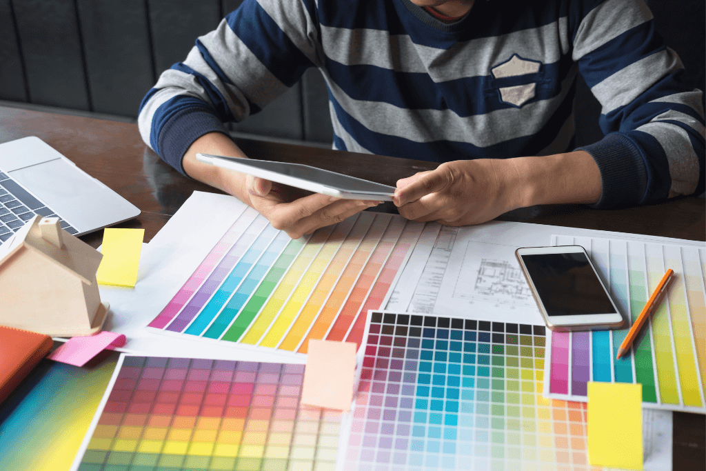 web design tips - color scheme