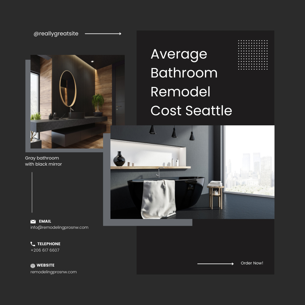 average bathroom remodel cost seattle