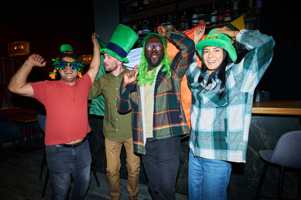 sober community celebrating st patricks day while staying sober