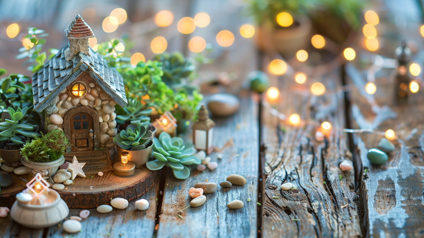 essential supplies for fairy gardens