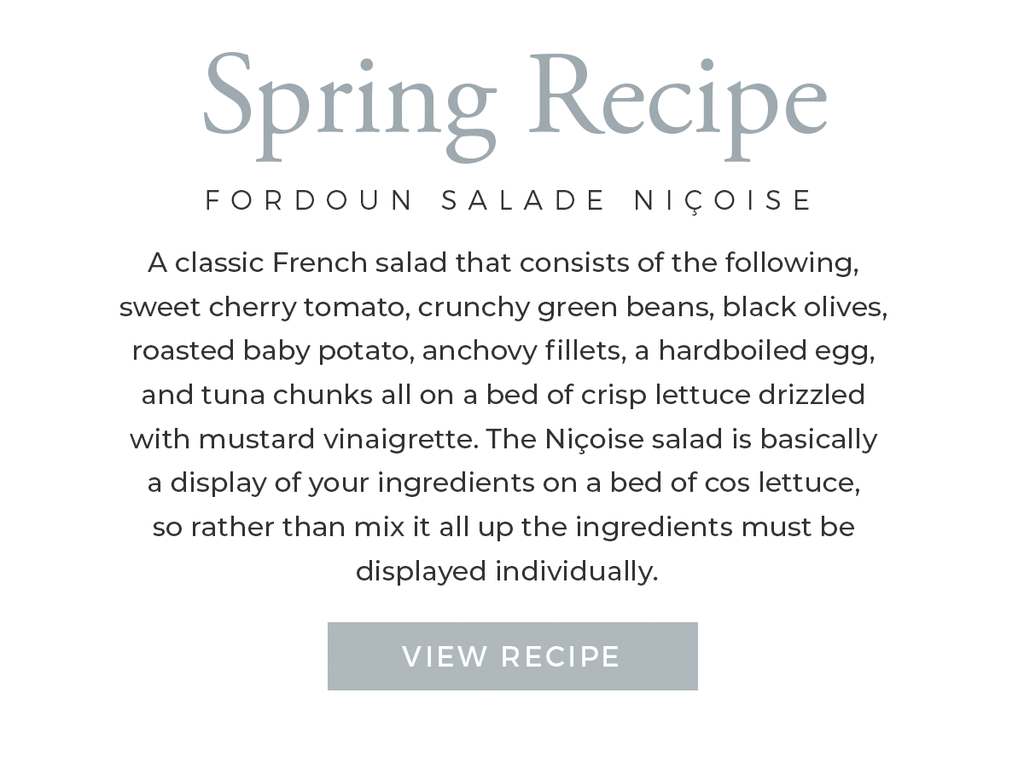 Fordoun Salade Niçoise Recipe