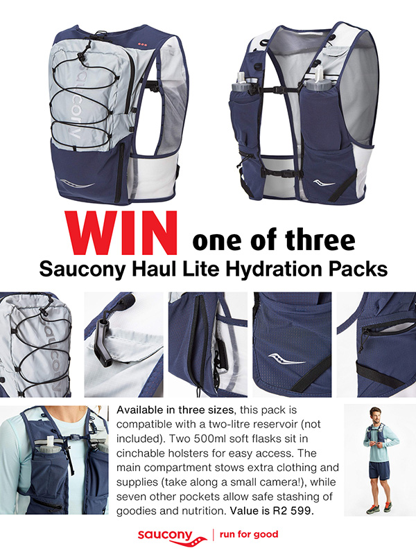 Win Saucony Haul Lite packs