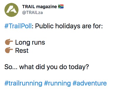 Trail Poll