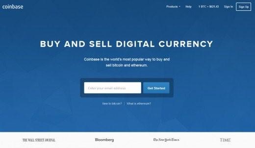 coinbase home