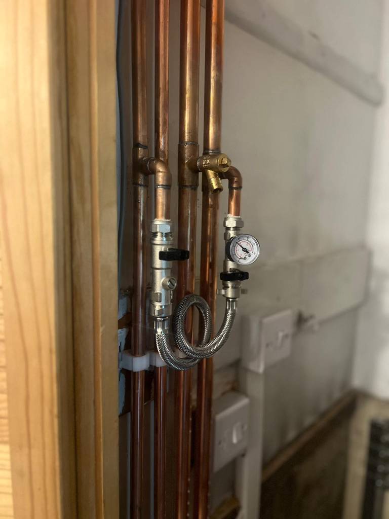 Remote Filling Loop in Airing Cupboard