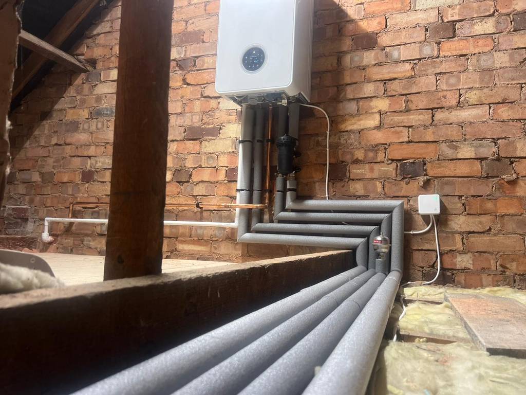 Worcester Bosch 4000 Installed in Loft
