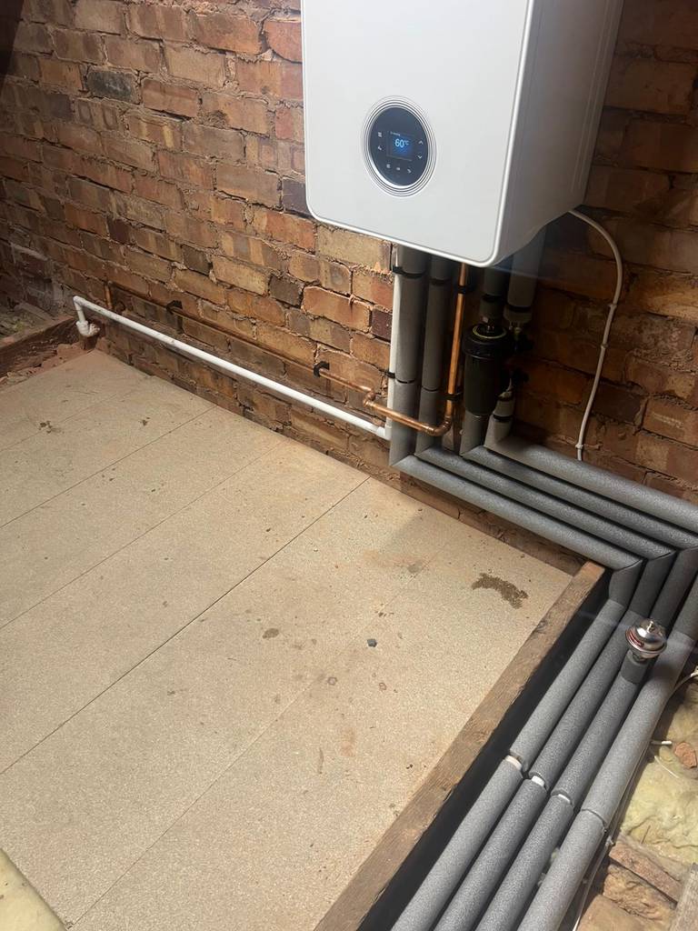 Completed Worcester Bosch 4000 Loft Installation
