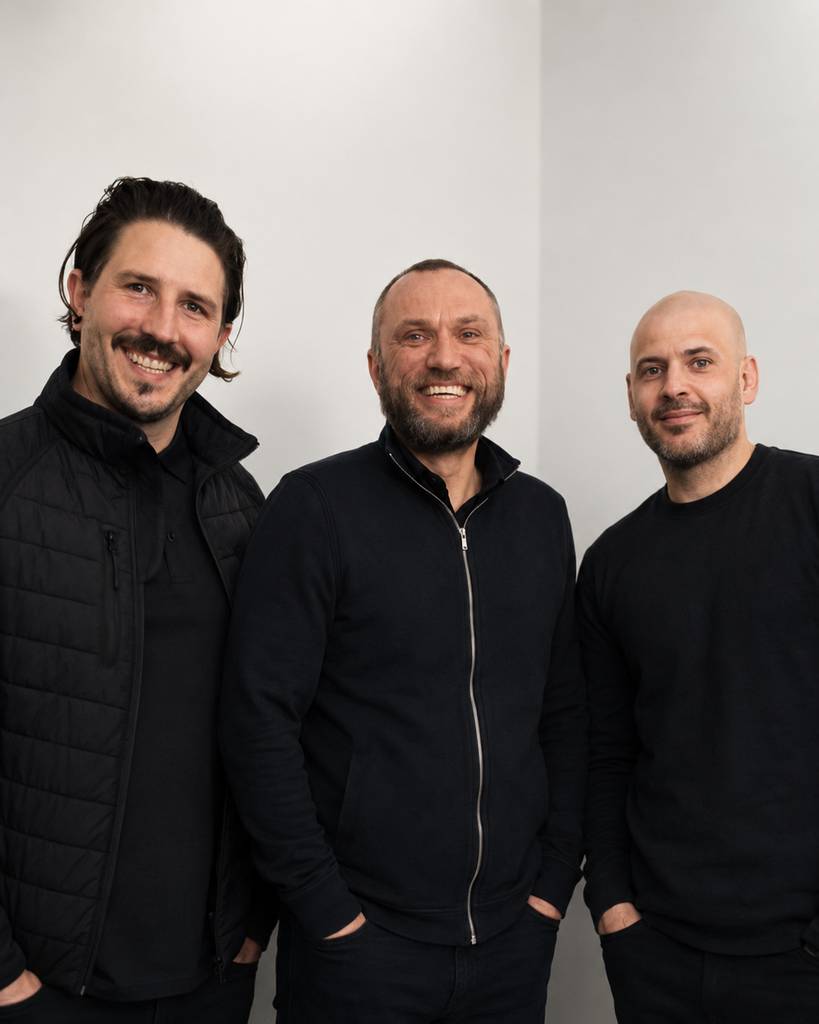 The three original directors of WLV Plumbing and Heating: David, Scott, and Adam
