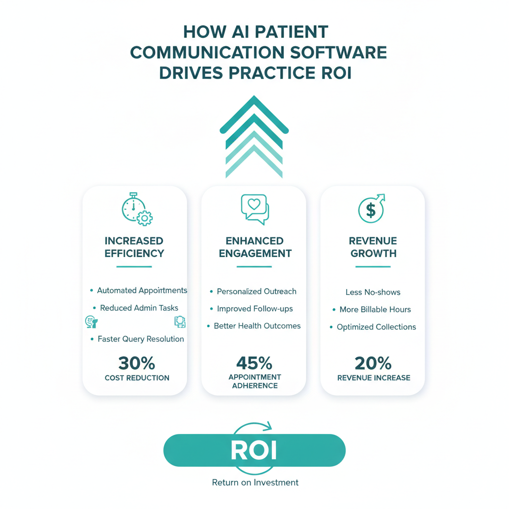 How AI Patient Communication Software Drives Practice ROI