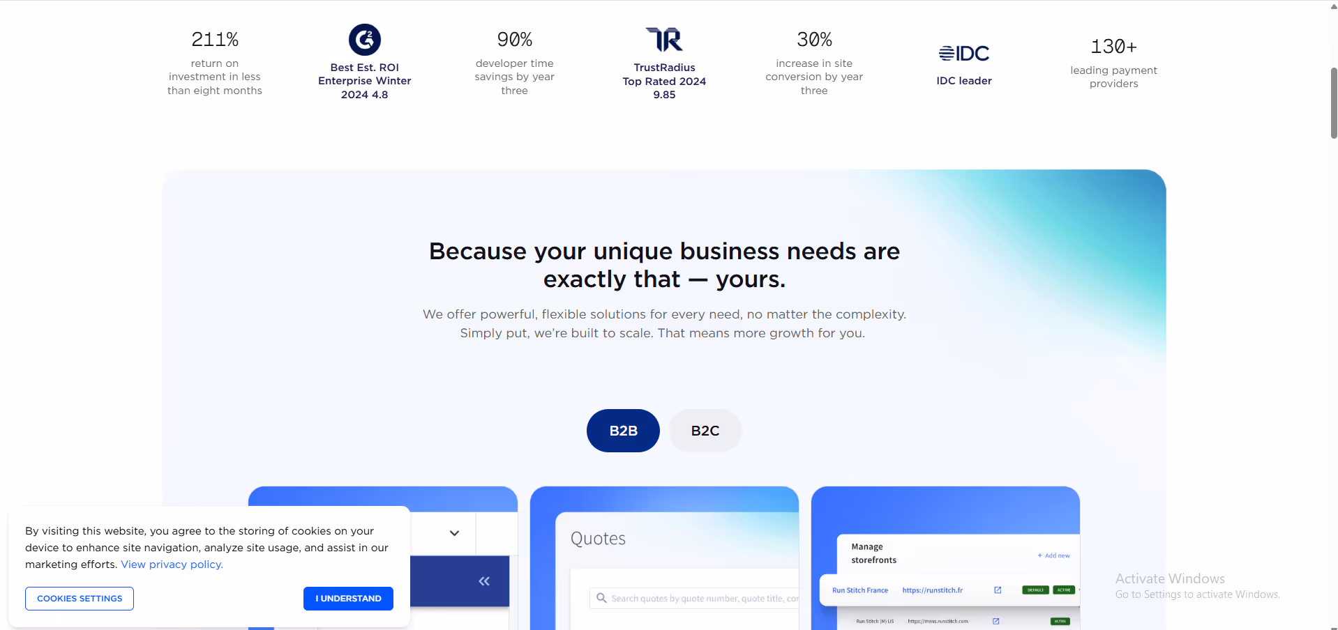 BigCommerce product screenshot