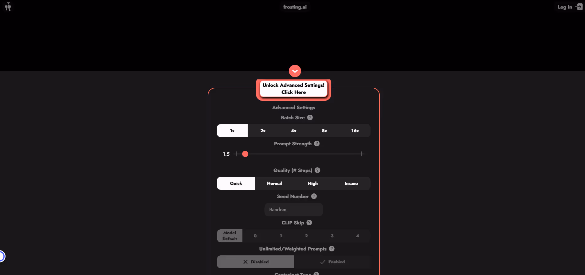 Frosting AI product screenshot