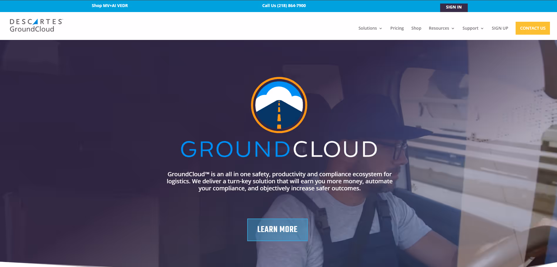 GroundCloud product screenshot