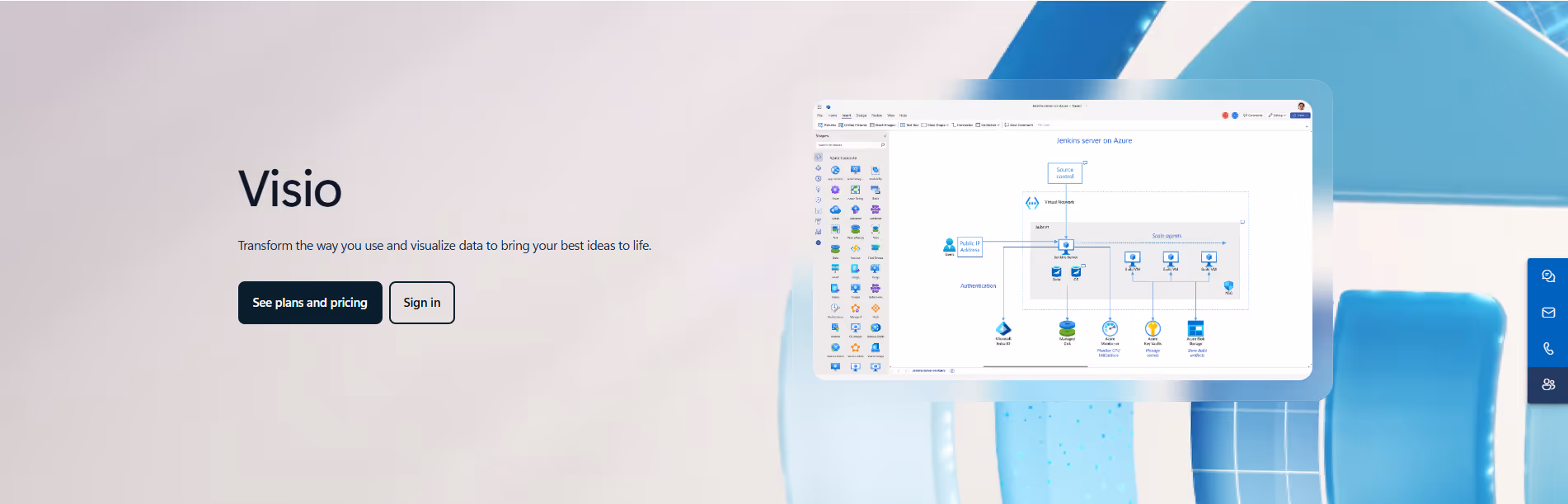 Visio product screenshot