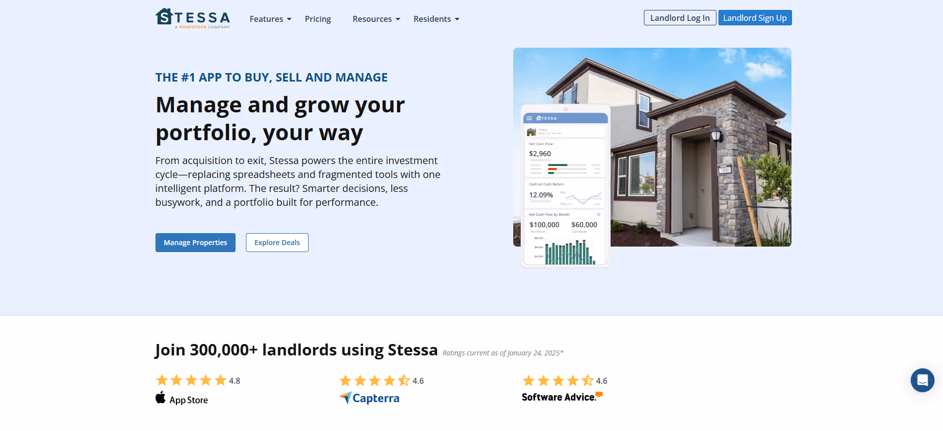 Stessa product screenshot