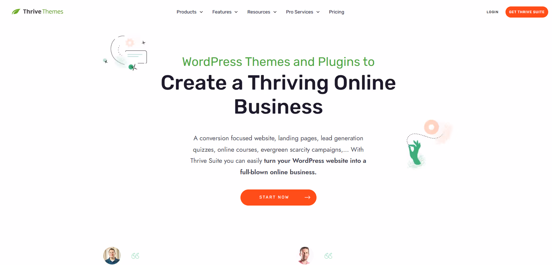 Thrive Themes product screenshot