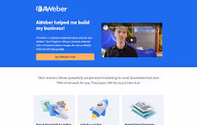 AWeber product screenshot