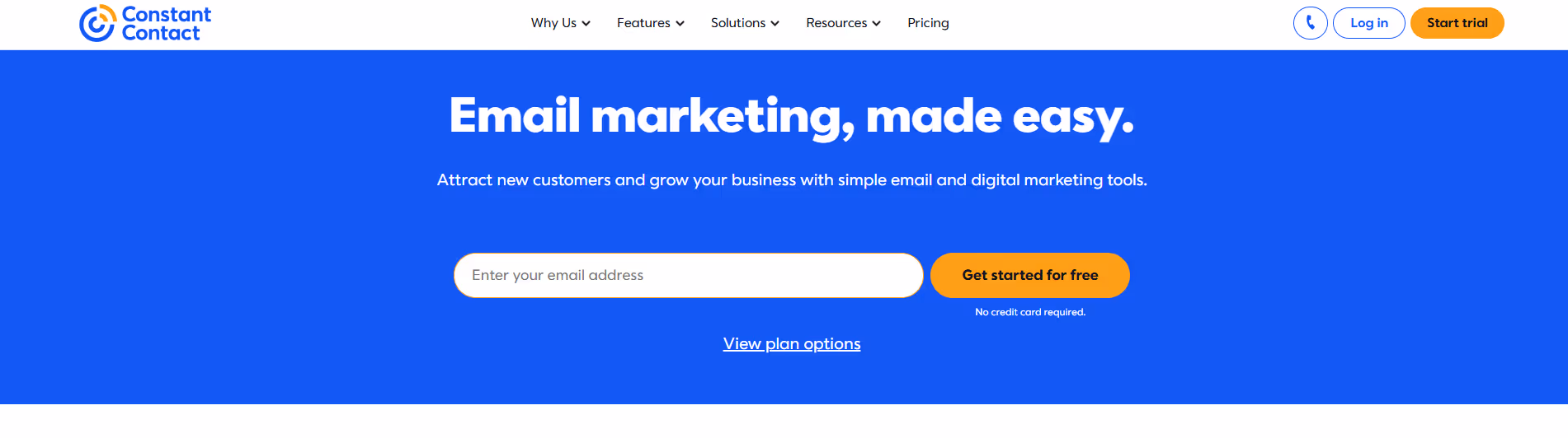 Constant Contact product screenshot