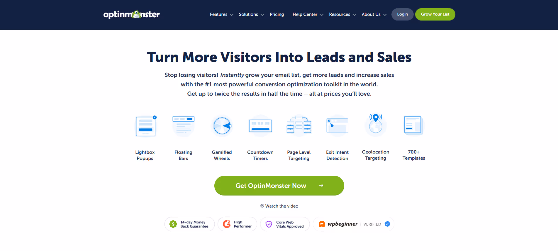 OptinMonster product screenshot