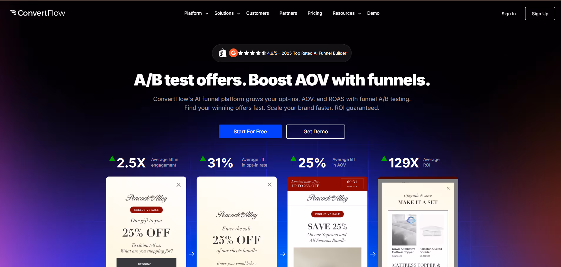 ConvertFlow product screenshot