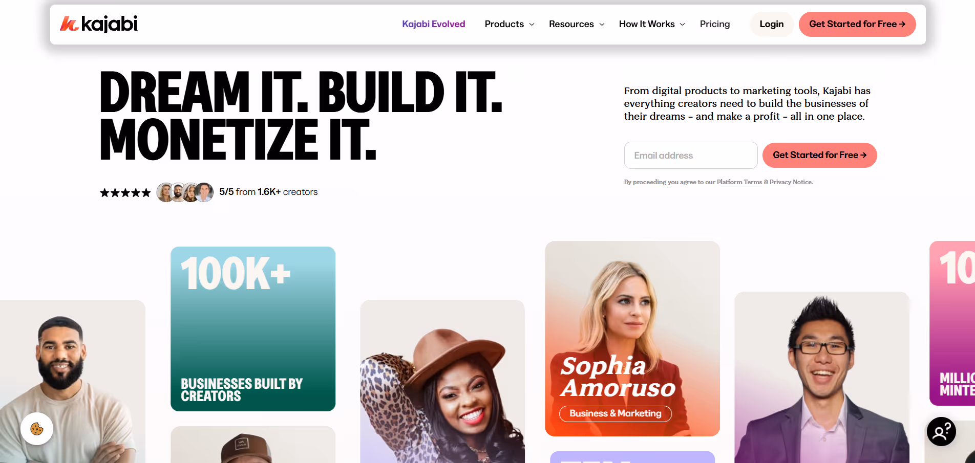 Kajabi product screenshot