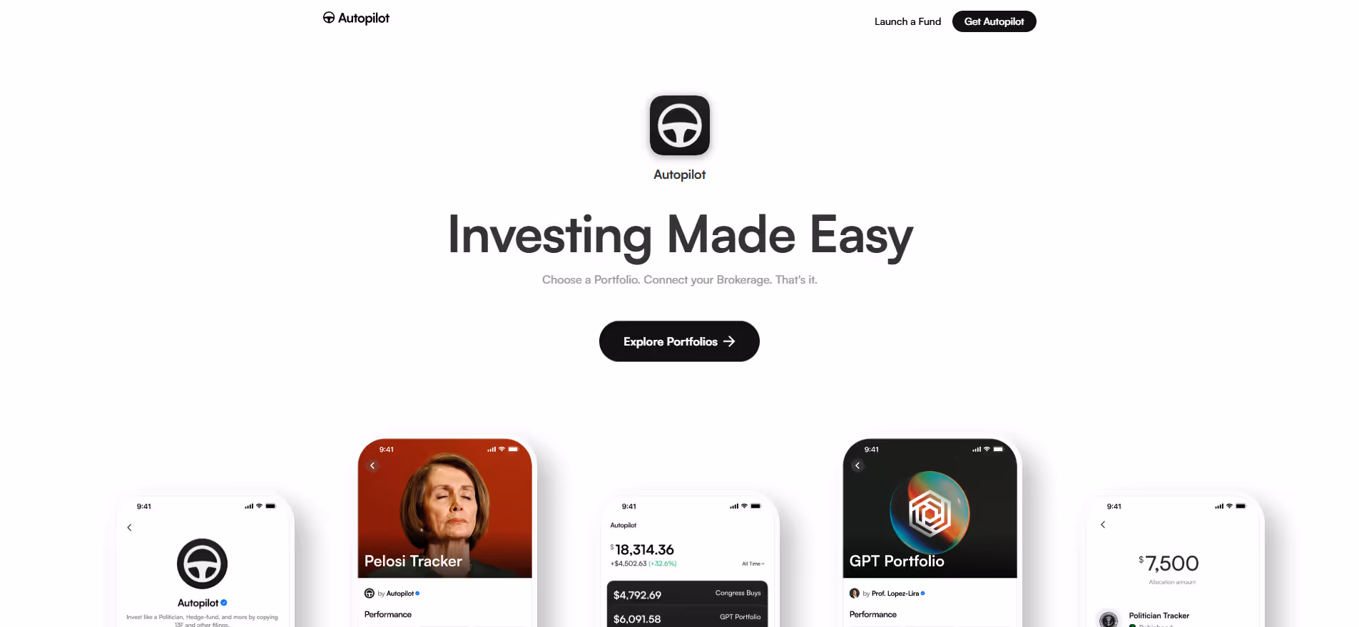 Autopilot product screenshot
