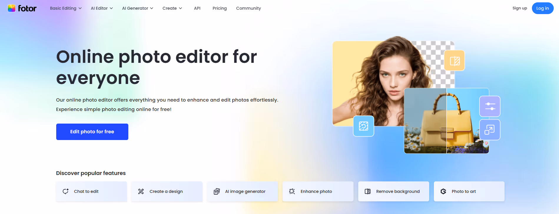 Fotor product screenshot