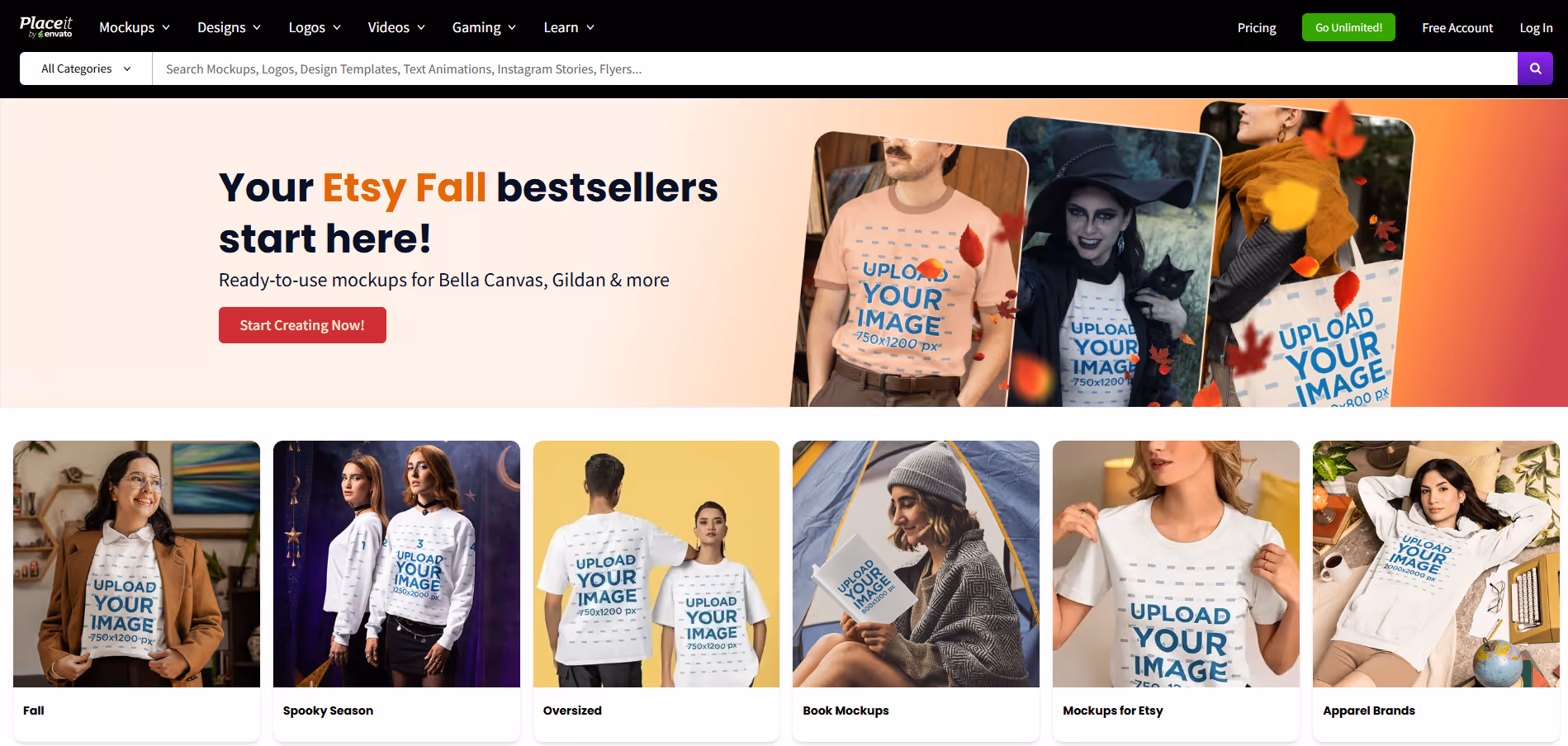 Placeit product screenshot