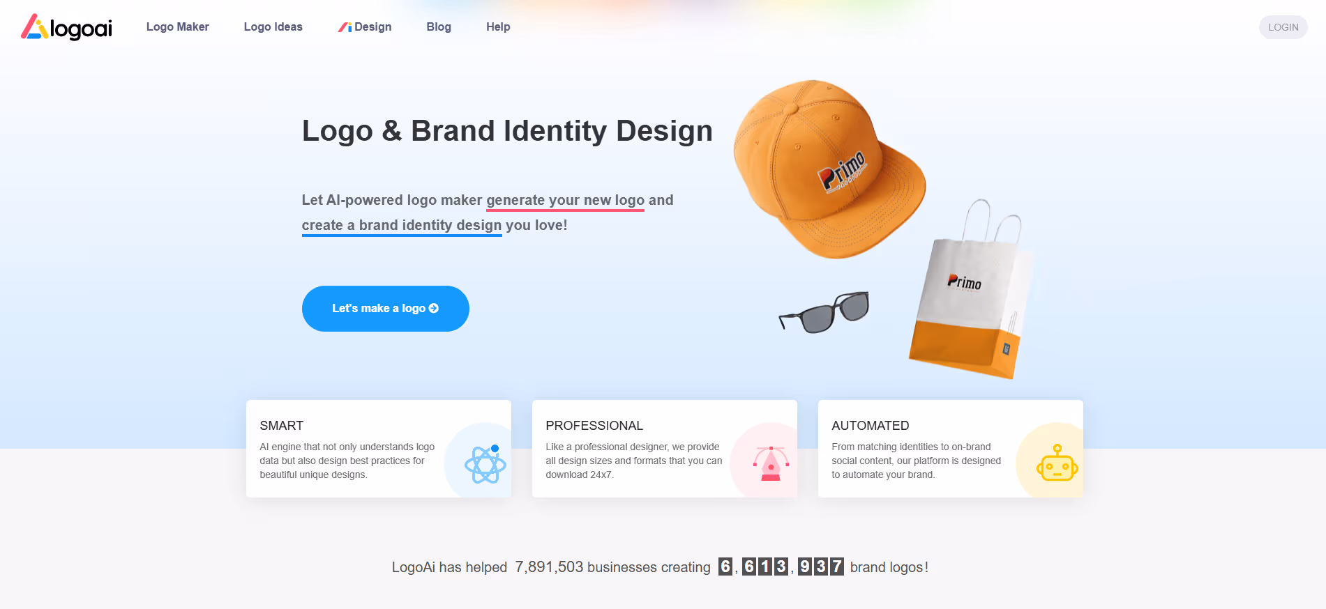 LogoAI product screenshot