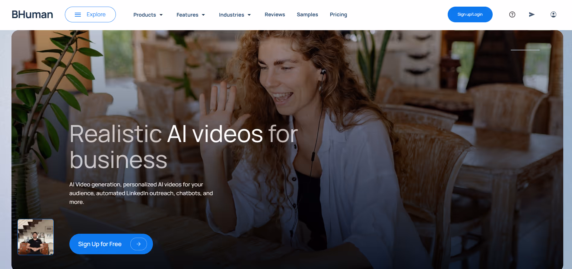 BHuman.ai product screenshot