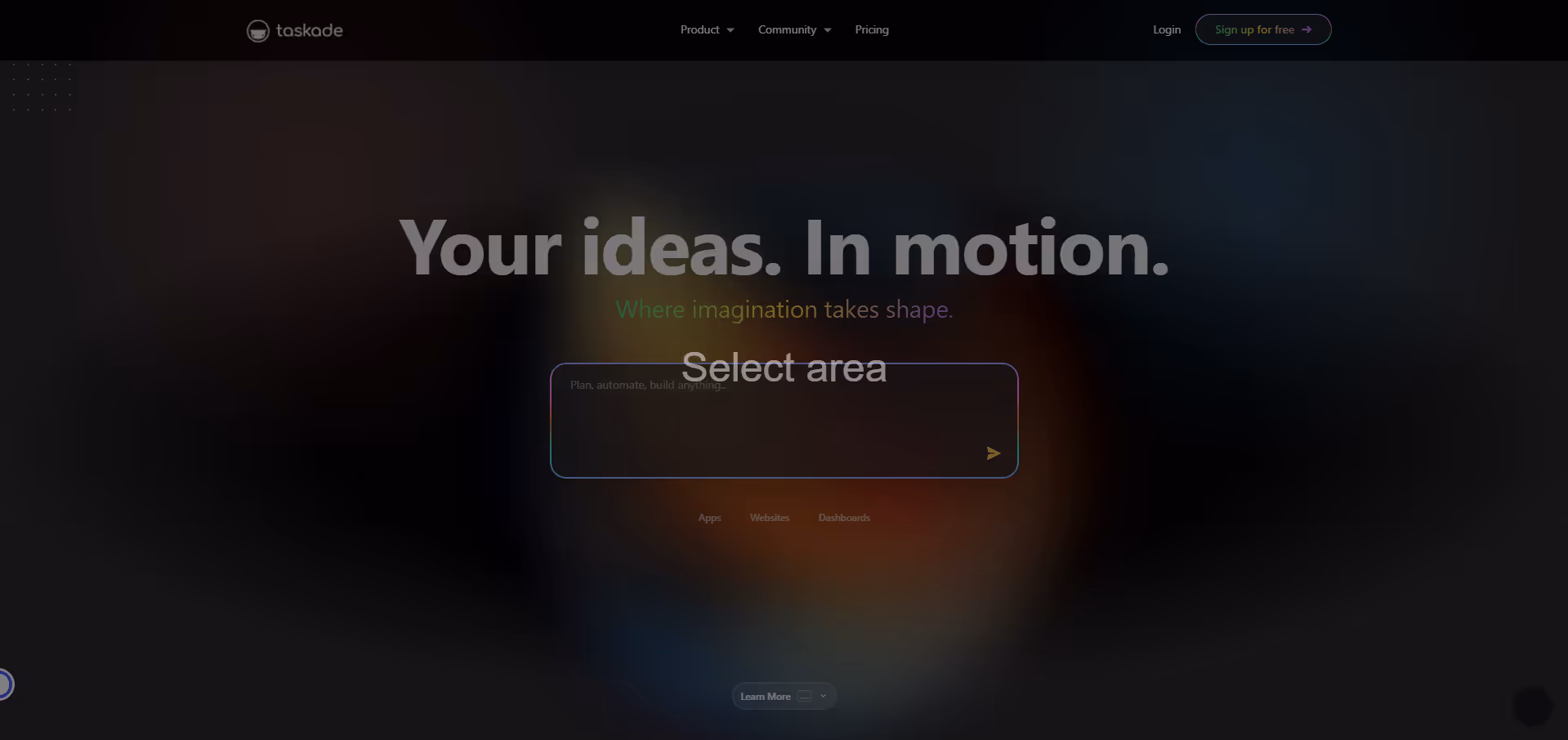 Taskade product screenshot