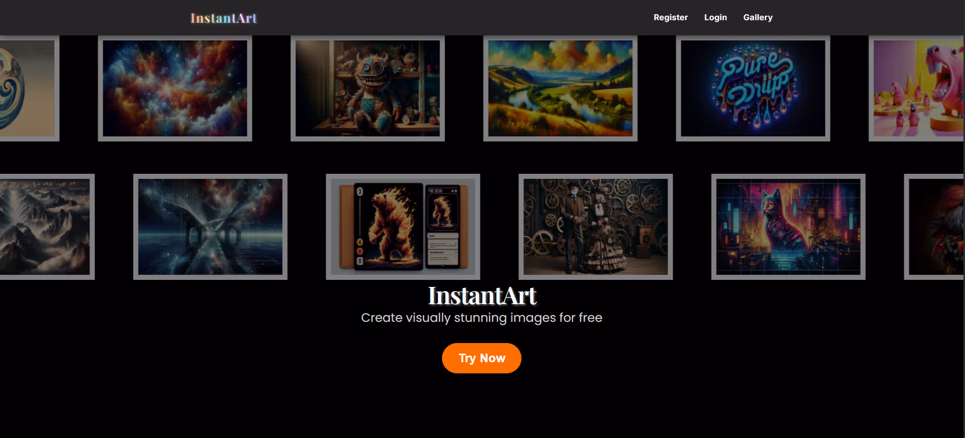 InstantArt.io product screenshot